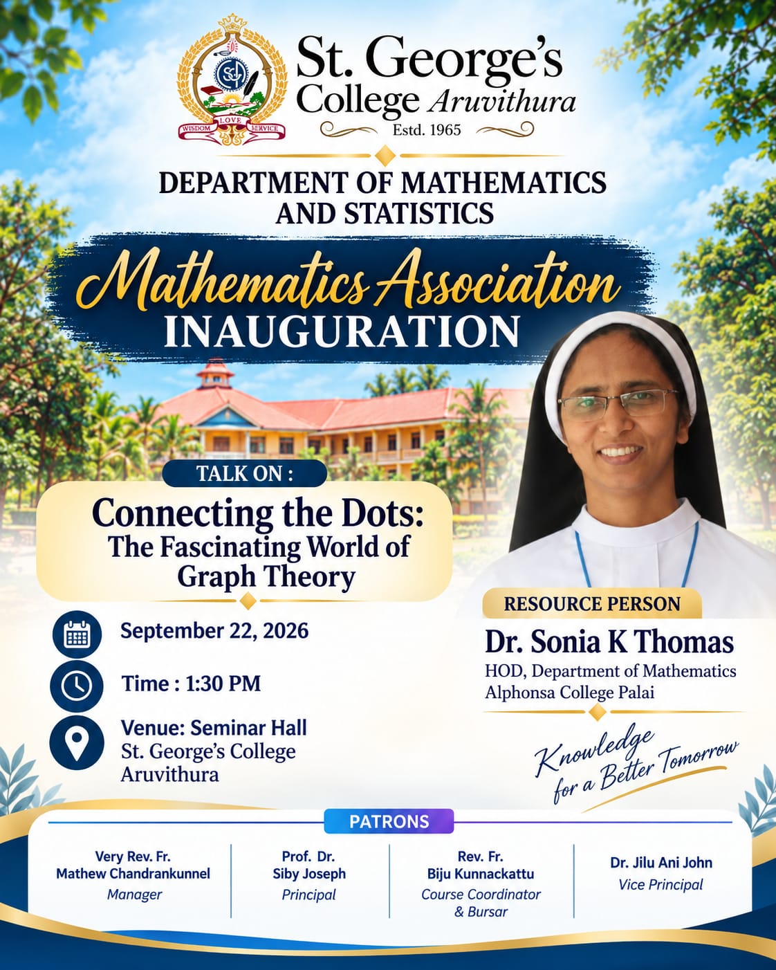 Association Inauguration - Department of Mathematics and Statistics